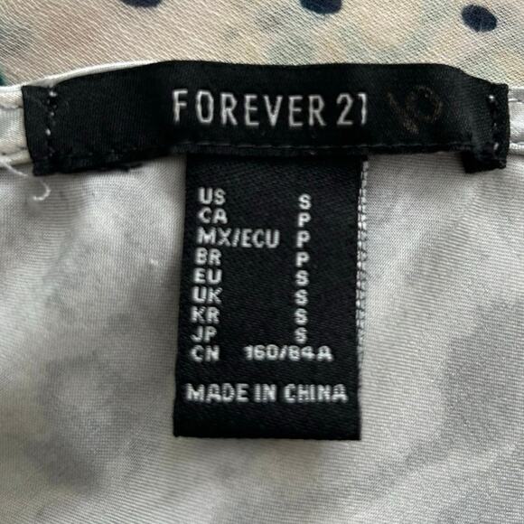 Forever 21 Women Sleeveless Slip Dress Party Holiday Cocktail Silver Size Small - Picture 5 of 8